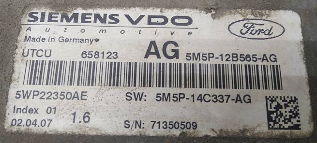  5M5P12B565AG